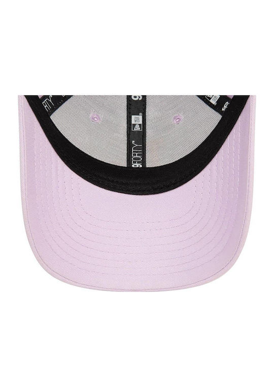 60565565-hero New Era Child Youth League Ess 9forty Los Angeles Dodgers Light Purple Color