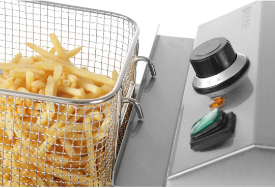 Mastercook 3.5kw 230v 8l Commercial Deep Fryer Hendi 207208