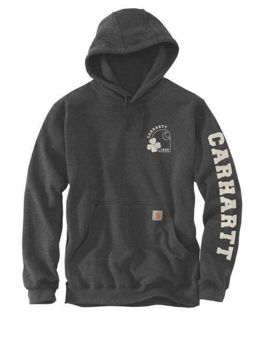 Φούτερ με Κουκούλα Carbon Heather