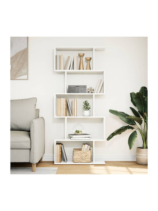 Bookcase White 70x24x161cm