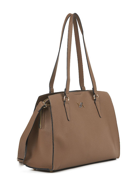 Verde Women's Bag Shoulder Tabac Brown