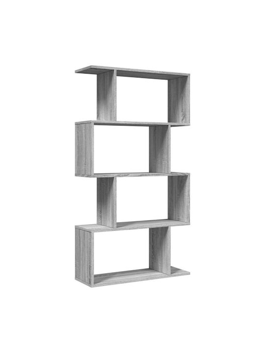 Bibliothek Grau 70x24x129cm