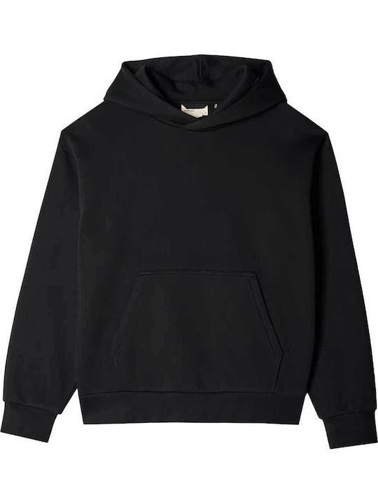 Women's Sweatshirt Hooded Black