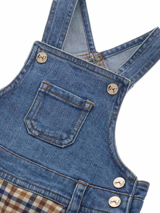 Original Marines Kids Denim Dungarees Beige/Blue