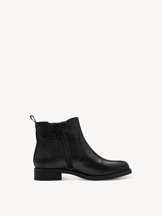 Tamaris Comfort Leather Women's Chelsea Boots Black