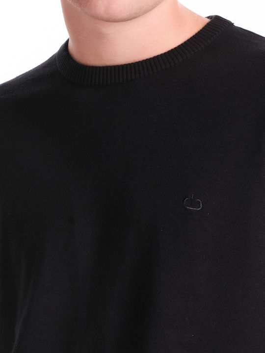 Langarm-Pullover Schwarz
