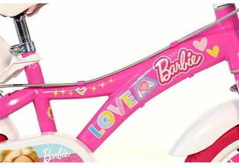 Dino Bikes Barbie 14" Παιδικό Ποδήλατo BMX Ροζ