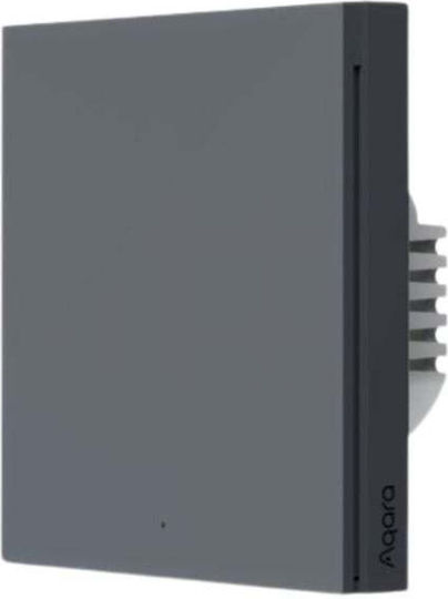Aqara Intelligent Wall Switch H1 Neutral Wire Single Rocker Gray