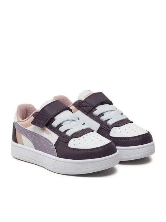 Caven 2.0 Block Παιδικά Sneakers με Σκρατς Λευκά
