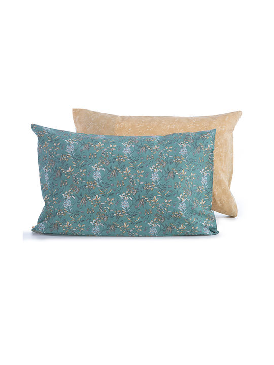 Nef-Nef Homeware Odete Pillowcase Green 52x72cm.