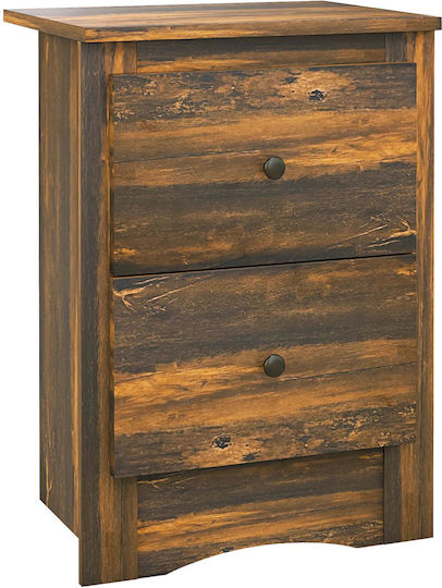 Комод Дървен Кафяв 40x30x56см
