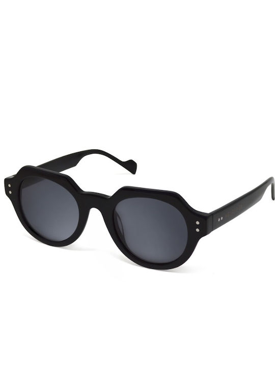 Weareyes Helios Sunglasses with Black Tartaruga Plastic Frame and Black Lens WAE.HL.01.04