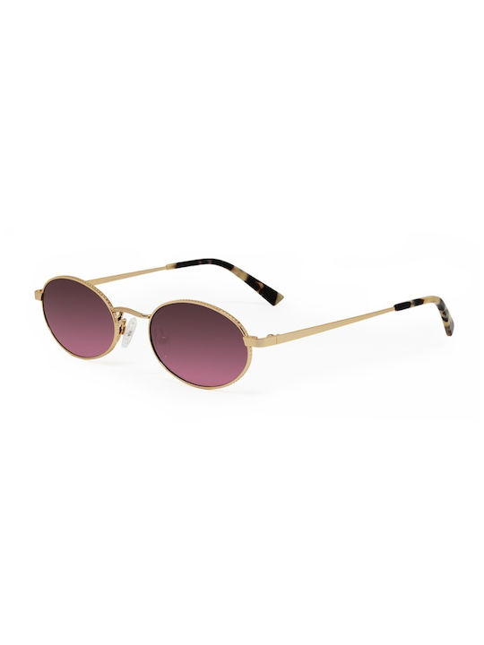 Weareyes Sunglasses with Gold Metal Frame and Purple Gradient Lens WAE.RO.00.00