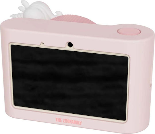 The Zoofamily Urban Zoo Unicorn Compact Camera 48MP Pink