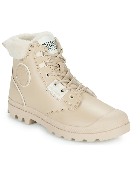 Palladium Women's Ankle Boots Beige