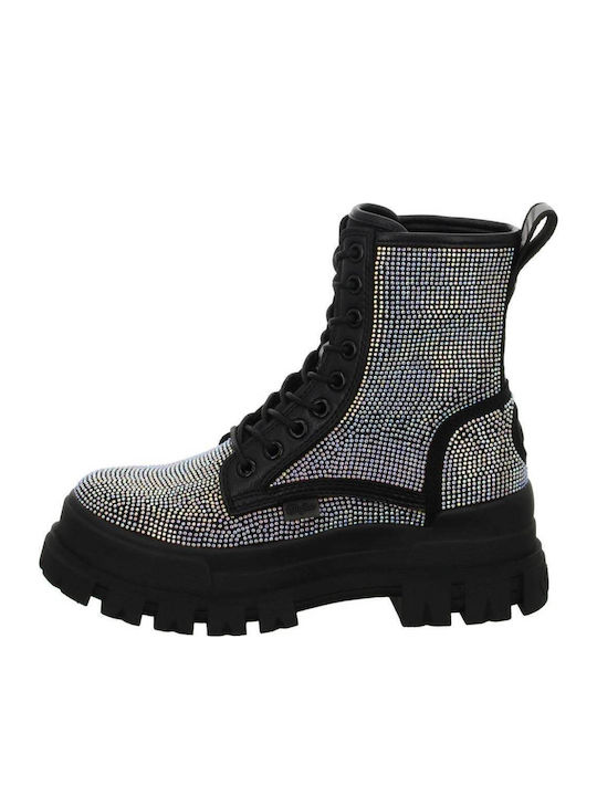 Aspha Stiefeletten Damen Schwarz