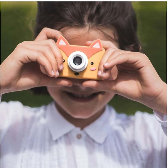 The Zoofamily Zoo Friends Fuchs Kinderkamera 32MP Orange