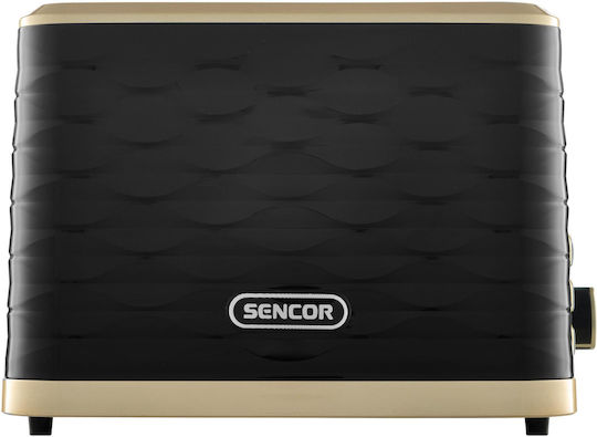 Sencor Φρυγανιέρα 2 Θέσεων 930W Μαύρη