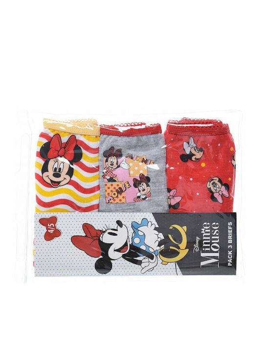 Disney Set of 3 Kids' Panties, Multicolor