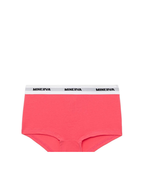 Minerva Kids' Boxer Pomegranate