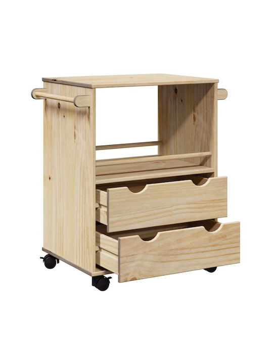 Επιδαπέδιο Ντουλάπι Καφέ 59x45x80εκ.
