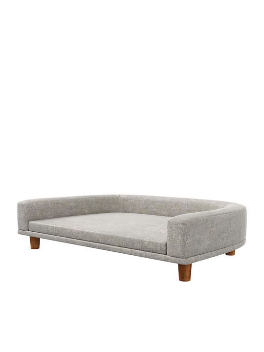 Pawhut Sofa Dog Bed Gray 98x67cm