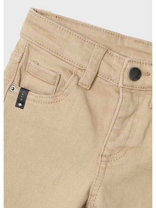 Mayoral Kids Trousers Beige