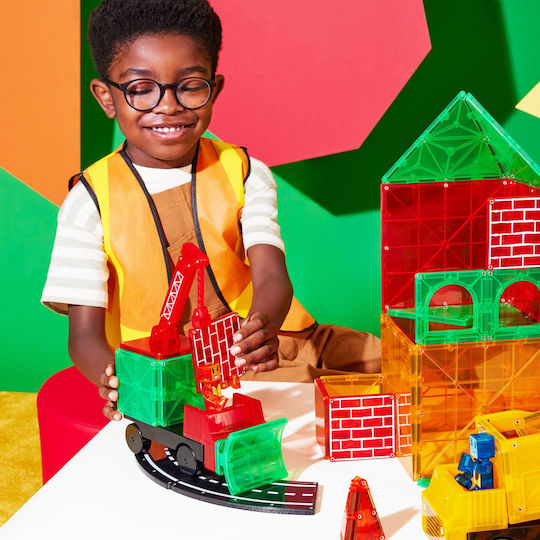 Magna-Tiles Magnetic Construction Toy Builder for 3+ years