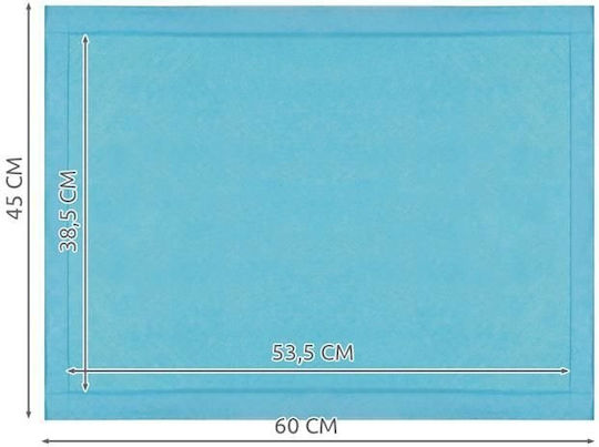 Set covorașe absorbante cățeluși Zola 50 bucăți 60x45 cm