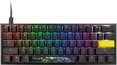 Ducky One 2 Pro Mini Gaming Πληκτρολόγιο 60% με Cherry MX Speed Silver διακόπτες και RGB φωτισμό (Αγγλικό US)