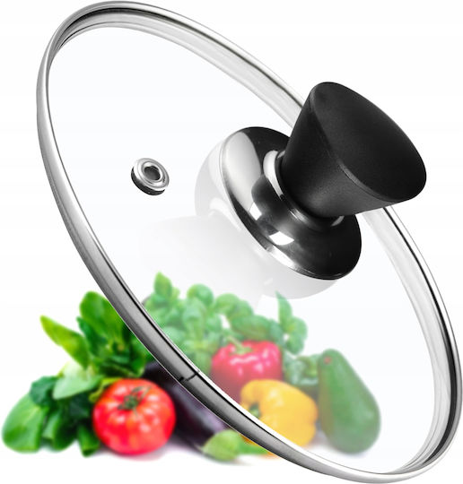 Kadax Glass Lid for Pan and Pot 18cm