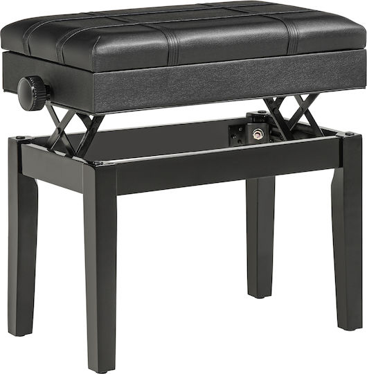 HomCom Scaun Pian Reglabil L56xW56xH56-56cm