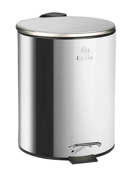 Estia Inox Perie de toaletă 5lt Checkmate Inox