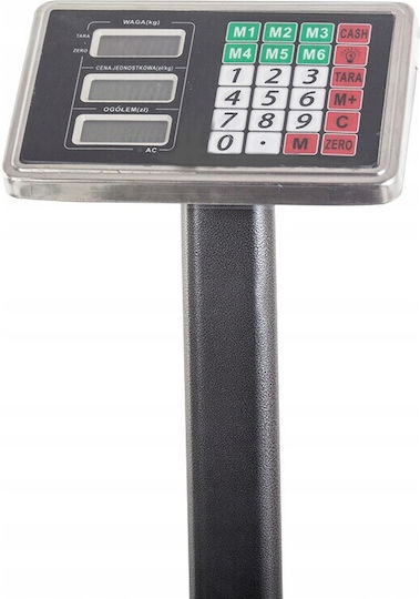 Cântar Platformă Zola Afișaj Lcd Industrial Sarcină Maximă 100 Kg Picioare Reglabile 71x51x30 Cm