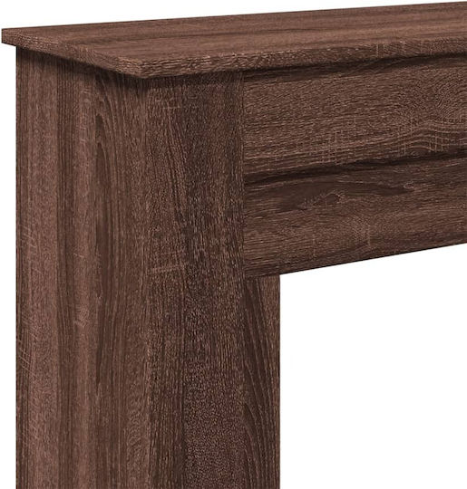 vidaXL Μεταλλικό Προστατευτικό Τζακιού 90x30x89cm
