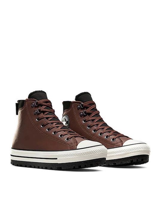 City Trek Waterproof Flatforms Boots Bear Nap / Toadstool Tan / Black