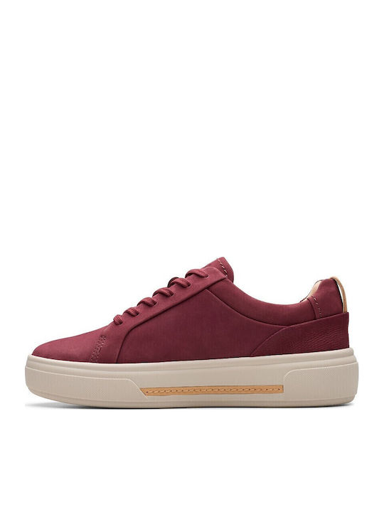 Clarks Hollyhock Walk Сникърси Бордо