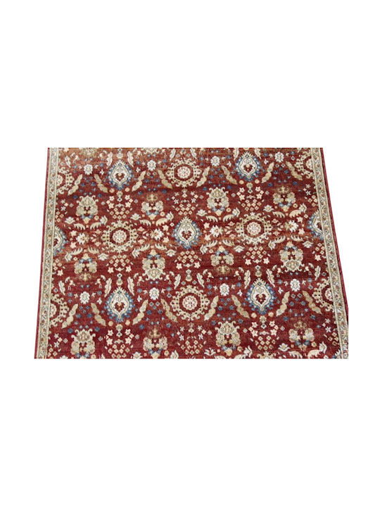 Castor Rug Rectangular Cotton 869 Red