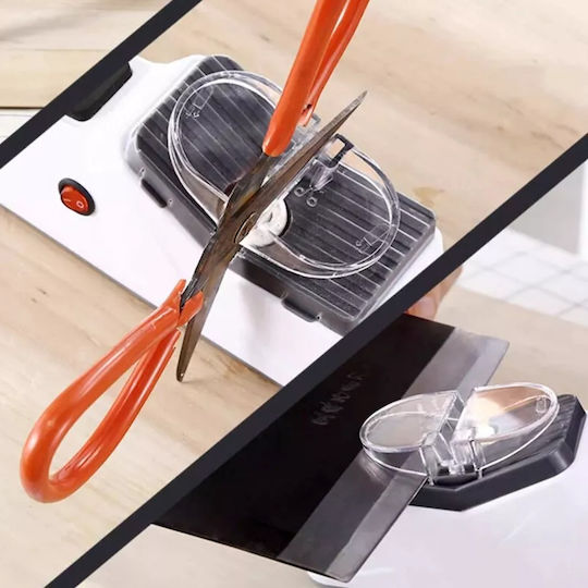 Ascuțitor electric pentru cuțite Zola 3 sloturi diferite Plastic + Metal Încărcare USB 23.5 X 9 X 6.5 cm