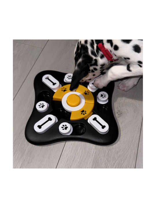 Jucărie Interactivă pentru Căței Zola Dispenser de Recompense Alimentare 25.5 X 25.5 X 2.5 Cm Negru