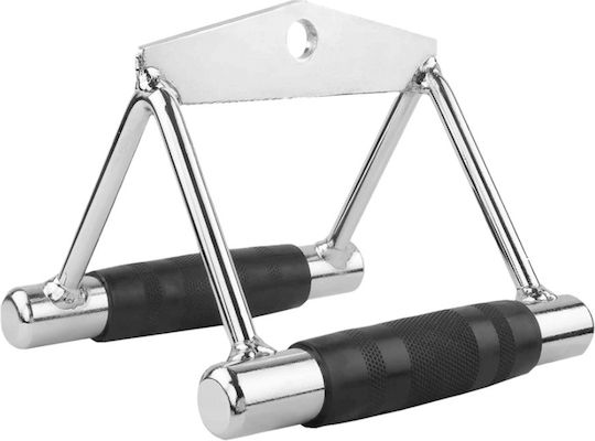 Triangular Double Handle Multi-gym Zola Triceps Back Steel Non-slip Rubberized Handle