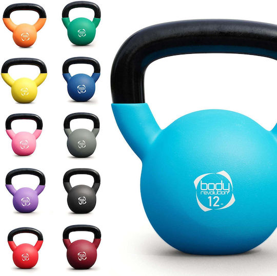 Kettlebell din Fontă 4kg Galben