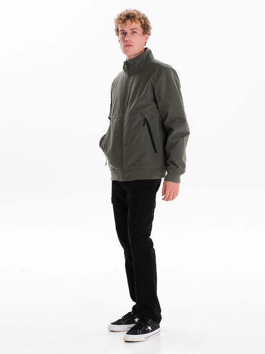 Winter Jacke Bomber Grün