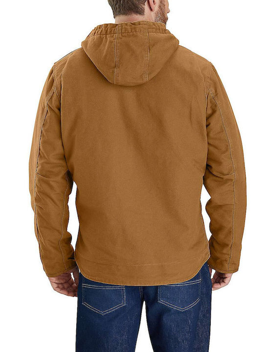 Carhartt Мъжко Яке Кафяв