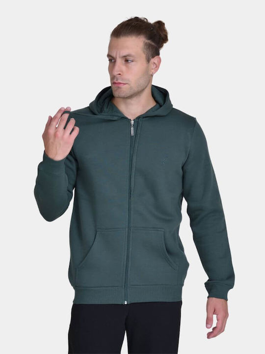 Target Men's Sweatshirt Jacket with Hood GREEN