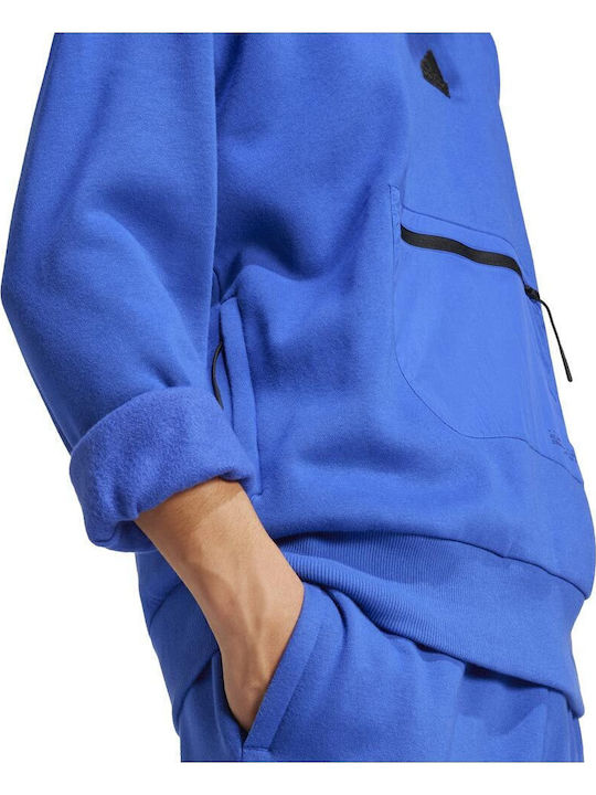 City Escape Fleece Sweatshirt Blue