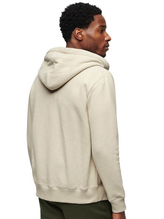 Superdry Logo Beige with Hood