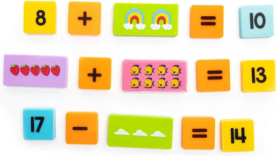 Educational Insights Math Domino Εκπαιδευτικό Παιχνίδι Γράμματα & Αριθμοί για 3+ Ετών