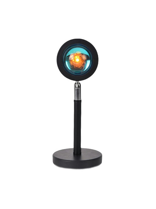 Лампа за проекция на залез Zola с USB захранване 2.5 W яркост 125 Lm алуминий височина 27 см B