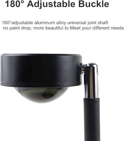 Sunset Projection Lamp Zola Usb Power Supply 2.5 W Brightness 125 Lm Aluminium Height 27 Cm B